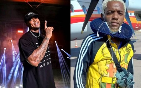 Cantor Brasileiro Léo Santana homenageia Nagrelha dos Lambas