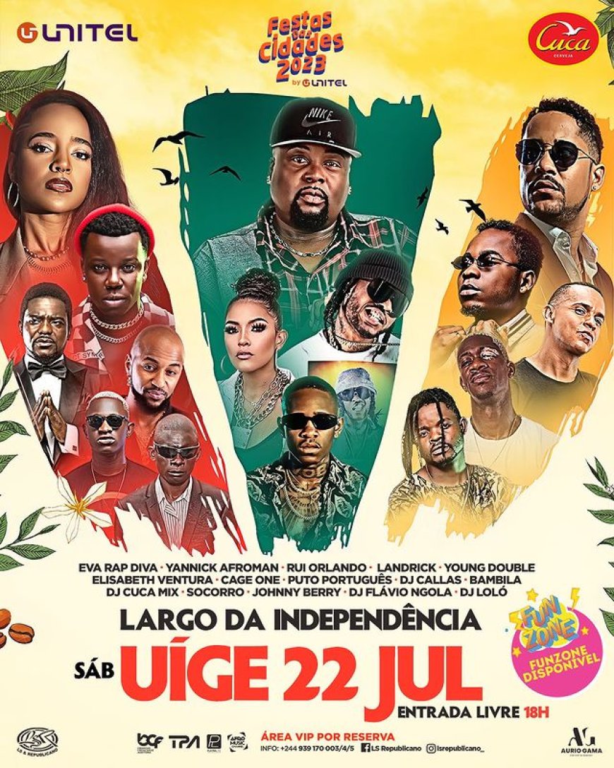 Festas do Uíge, sábado, dia 22 de Julho