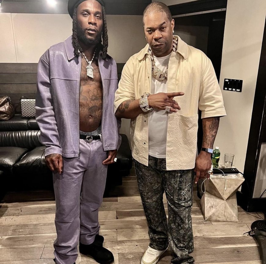 Busta Rhymes Parabeniza Burna BOY por ser o primeiro artista Africano a esgotar estádio dos EUA  "Parabéns ao Rei Burna Boy por uma jornada tão incrível"
