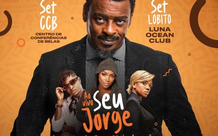 Seu jorge em Angola  alusivo às Festas da Cidade de Luanda e Lobito