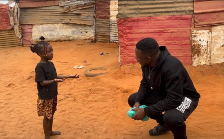 Asaph Songz: Saiu pelas do Zango para oferecer "Pão"
