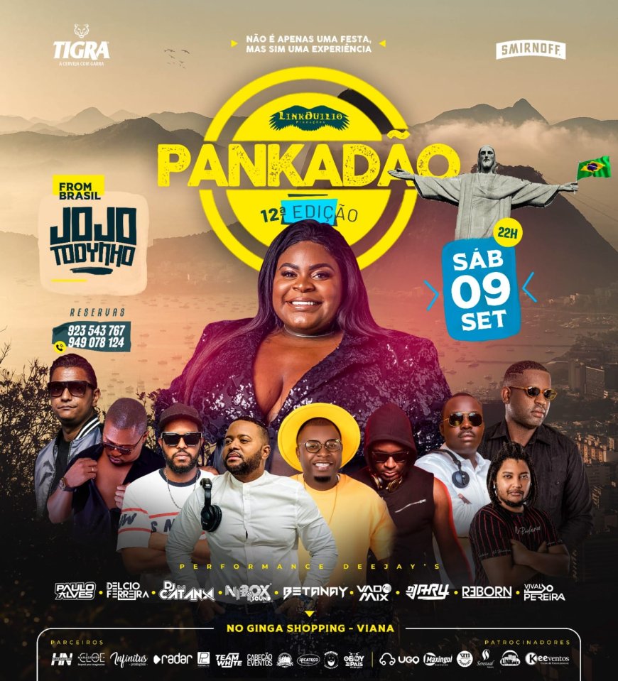 Pankadão 12ª edição. Sábado dia 09 de Setembro
