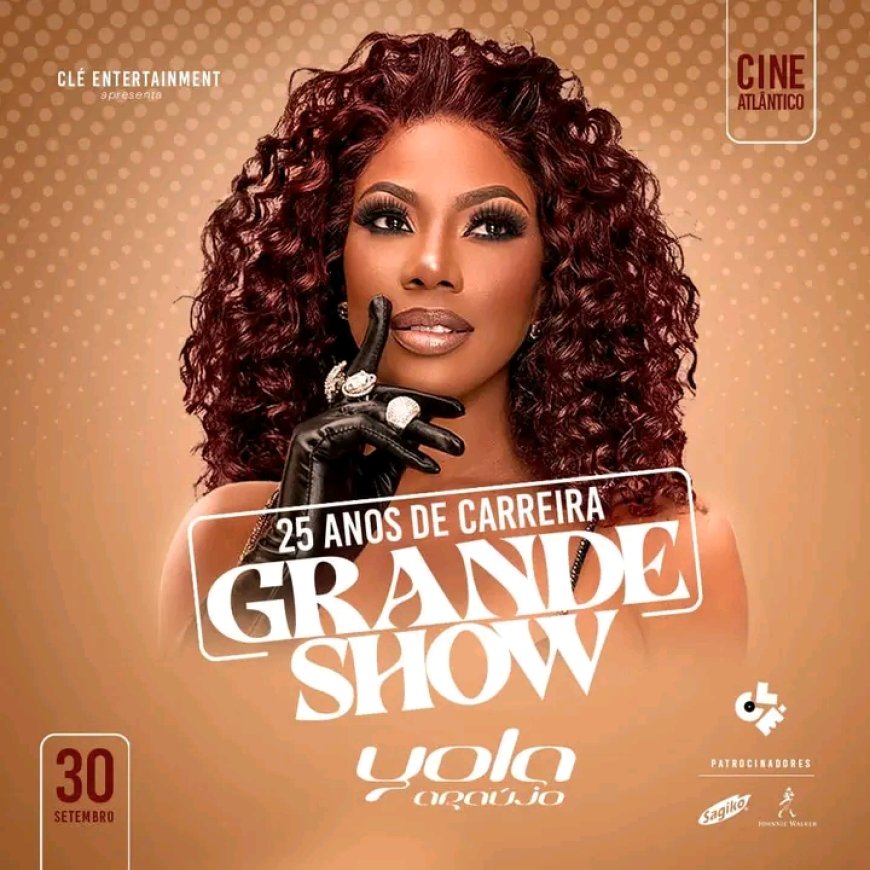 Grande Show Yola Araújo , 25 anos de carreira no Cine Cine Atlântico
