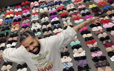Coleção de sutiãs do rapper Drake chama a atenção do público