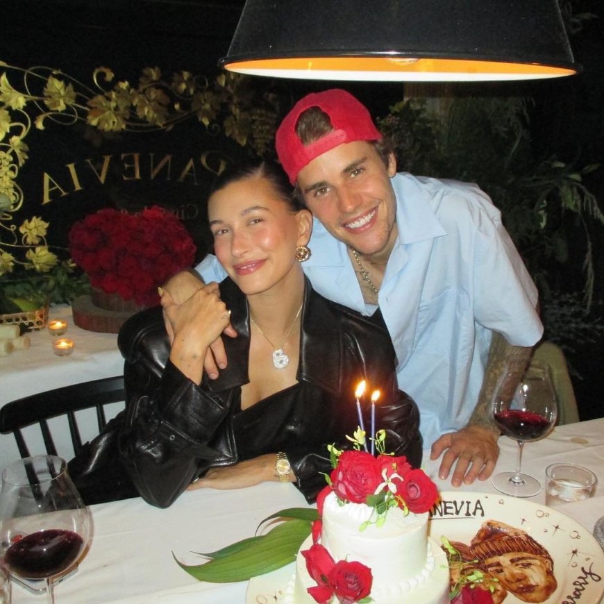 Justin e Hailey Bieber estão comemorando cinco anos de casados.