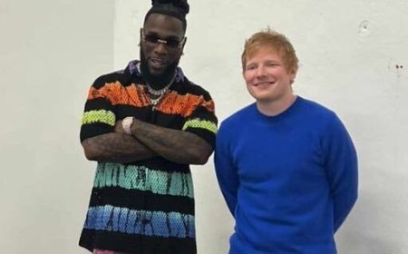 Ed Sheeran: "Burna Boy fuma mais erva do que qualquer outra pessoa que eu conheço"
