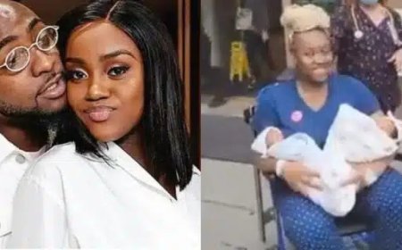 O cantor nigeriano Davido e a sua esposa, Chioma, finalmente confirmam o nascimento  de gêmeos