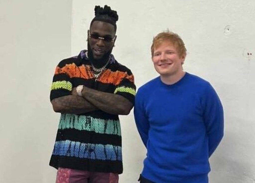 Ed Sheeran: "Burna Boy fuma mais erva do que qualquer outra pessoa que eu conheço"