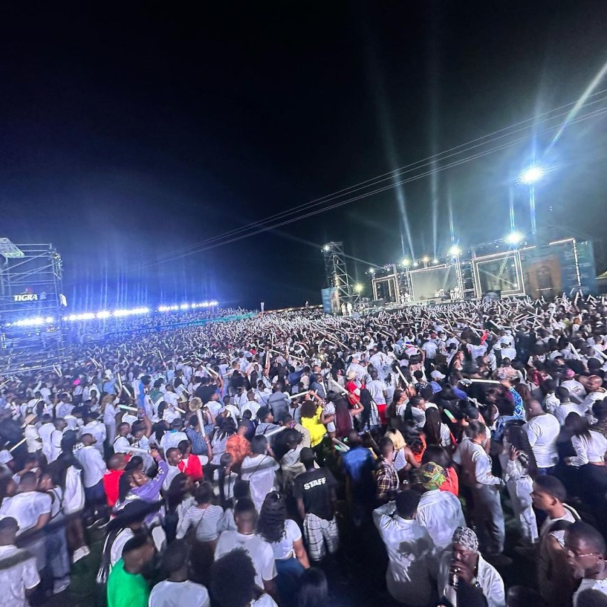 Quase 50 mil pessoas marcaram presença no Show de C4 Pedro na ilha de Luanda