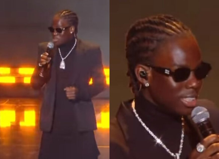O cantor nigeriano Rema torna-se o primeiro artista africano a se apresentar numa cerimónia da Bola de Ouro
