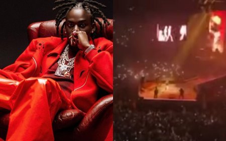 Com apenas 23 anos de idade, O cantor Rema torna-se o artista africano mais jovem a esgotar a prestigiada Arena O2 de Londres