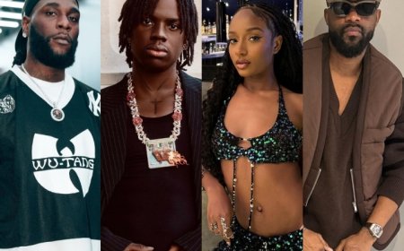 Burna Boy, Rema, Ayra Starr e Fally Ipupa estão entre os 20 artistas mais vistos no YouTube em 2023