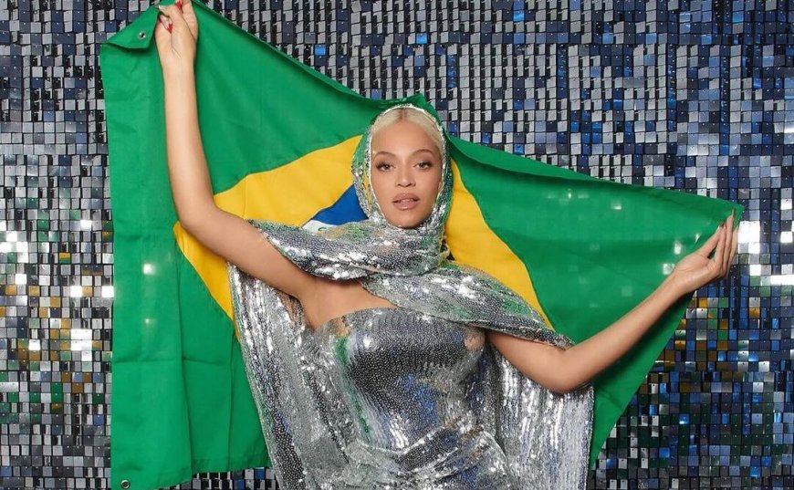 Beyoncé está no Brasil para a estreia da produção audiovisual dedicada ao seu último álbum e turnê "Renaissance"