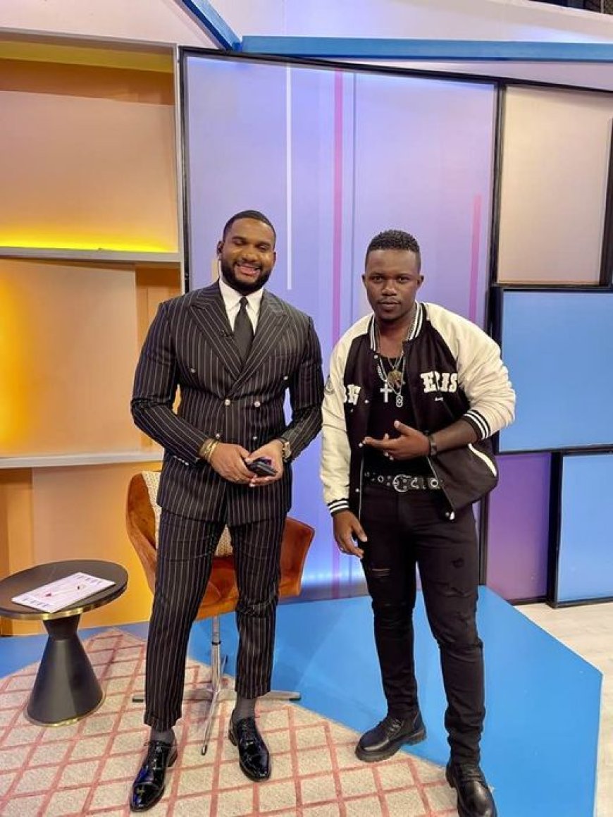 Asaph Songz: Levou o cantor Dada 2 pela primeira vez no programa "A Tarde é Nossa"