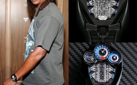 JAY-Z se torna a primeira pessoa a possuir o relógio Bugatti Tourbillon de 300 milhões de Kwanzas