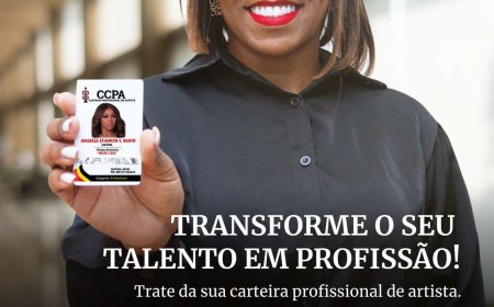 Como tratar a sua carteira profissional de artista em Angola.