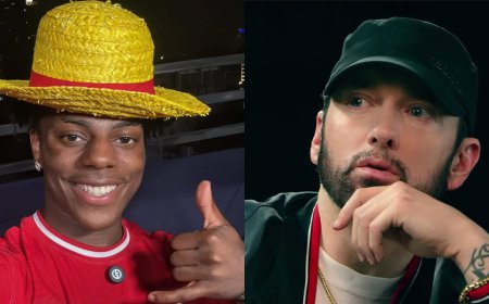 IShowSpeed implora Eminem para responder as suas mensagens.