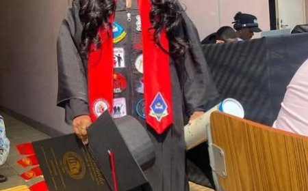 Nair Nany realiza um sonho: licenciatura em Contabilidade e Administração pela Universidade Agostinho Neto