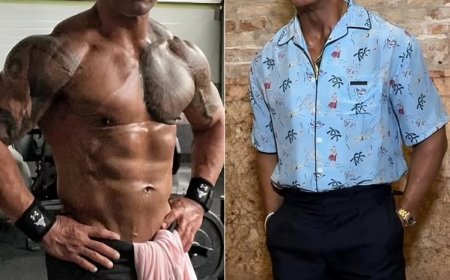 Dwayne “The Rock” Johnson surge magro e assusta fãs após queda dramática de peso