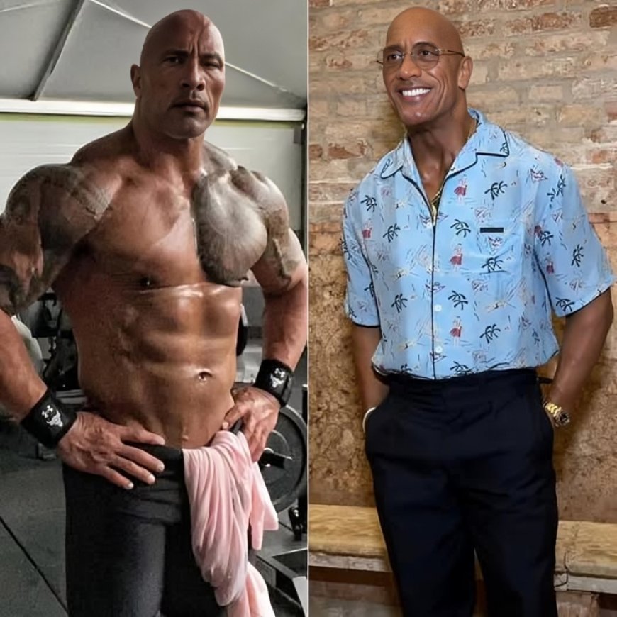 Dwayne “The Rock” Johnson surge magro e assusta fãs após queda dramática de peso