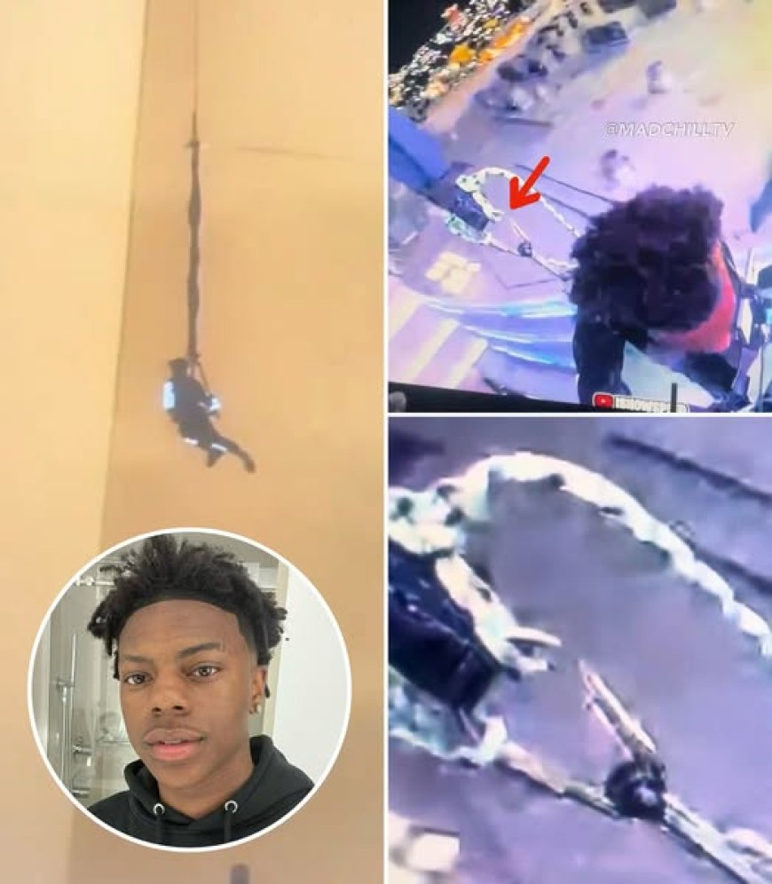 IShowSpeed sobrevive a acidente grave durante salto em Las Vegas