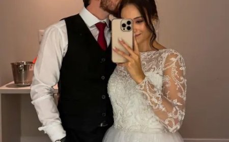 Ex-freira que se tornou influenciadora casa-se em segredo com padre que se ofereceu para orar por ela