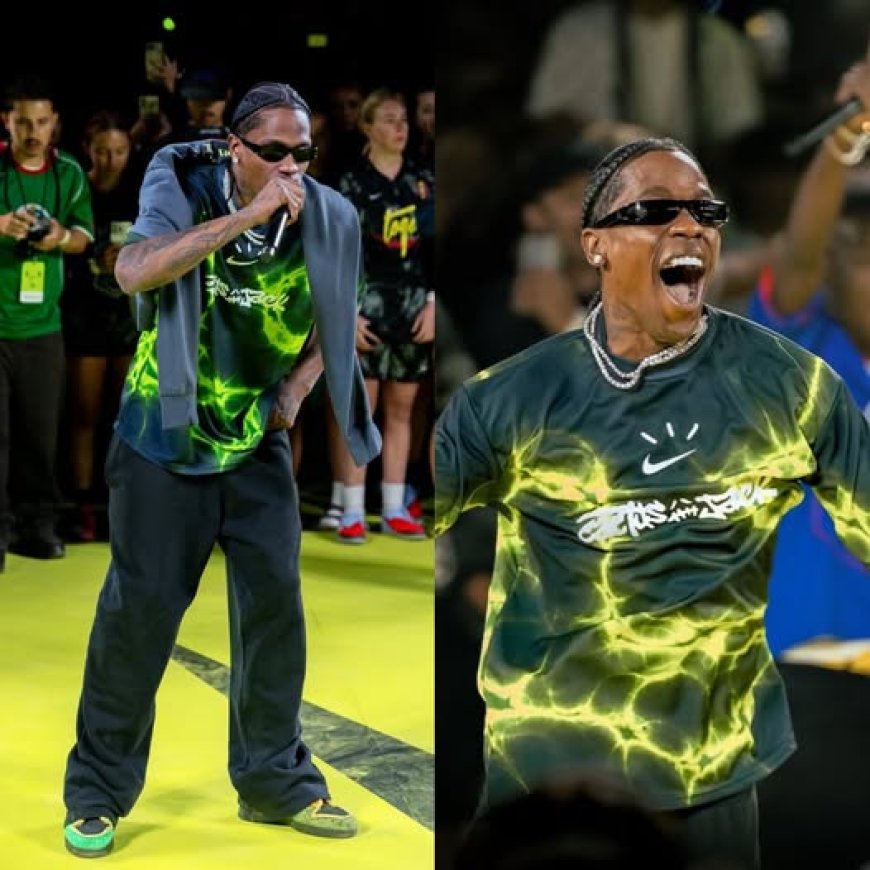 Travis Scott alcança marco histórico: 3º rapper a atingir 7 bilhões de streams no Spotify