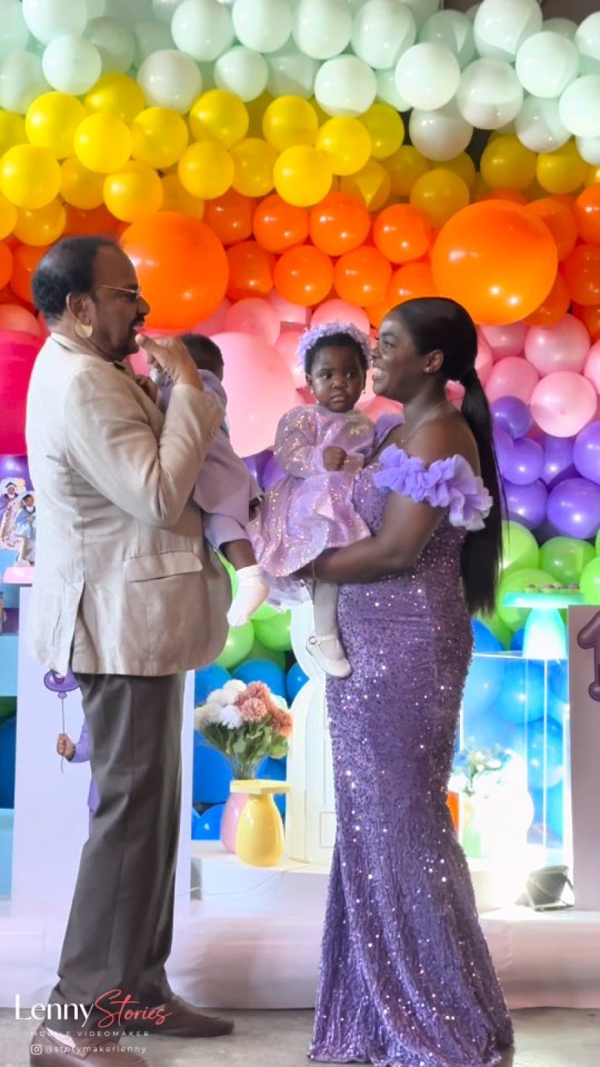 Aos 83 anos, Bonga celebra com festa o primeiro aniversário dos filhos gémeos: “Vocês são uma verdadeira alegria na minha vida”